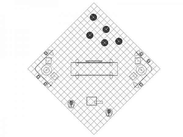 ECO-4053 Sustainable Tradeshow Display -- Plan View