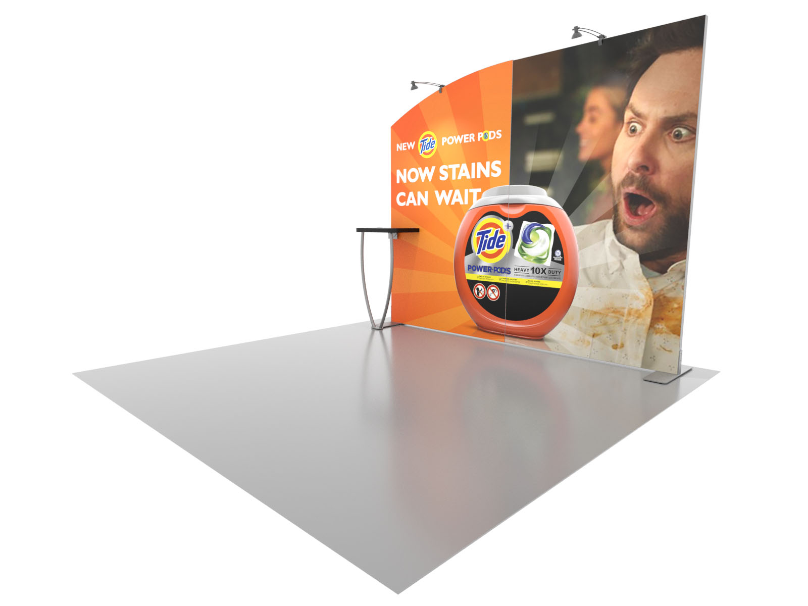 SYK-1031 Symphony Portable Displays -- SEG Press Fit Fabric Graphics