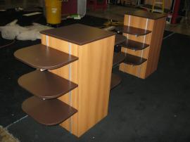 ECO-21C and ECO-22C Podiums with Locking Storage and Adjustable Shelves -- Image 1