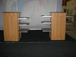 ECO-21C and ECO-22C Podiums with Locking Storage and Adjustable Shelves -- Image 2