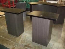 (2) Custom Euro LT Laminate Counters with Locking Storage -- Image 1