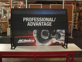 TF-404 Aero Table Top Portable Display with Tension Fabric Graphics -- Image 2