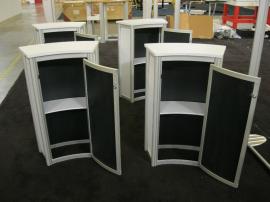 eSmart ECO-20C Podiums with Laminate Infills and Locking Storage -- Image 2