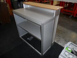 Modified MOD-1525 Backlit Counter with Locking Storage and Shelf -- Image 3