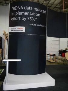 RENTAL:  Modified RE-9017 Trade Show Display Island -- Image 2