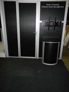 RENTAL:  Modified RE-9017 Trade Show Display Island -- Image 4