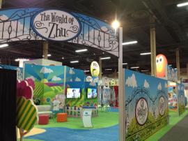 RENTAL: 30' x 60' Island with SEG Fabric Graphics -- Image 1