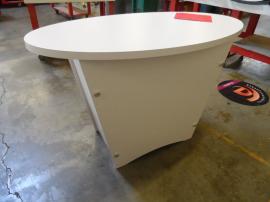 Custom Tapered Pedestal with Locking Storage -- Image 1