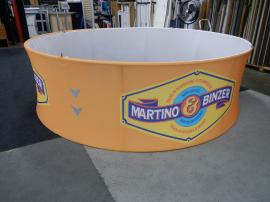 Aero Hanging Sign -- Circle (10' x 36")