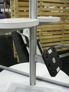 Modified ECO-9K with Solid Laminated Storage Base, Locking Door, Internal Shelf and Adjustable iPad Mount -- Image 3