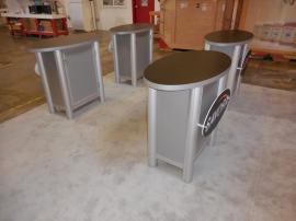 MOD-1266 Portable Modular Pedestals with Locking Storage -- Image 2