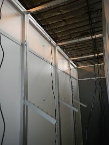 RENTAL:  15 ft. Wide x 10 ft. High Storage Room Structure with Locking Door -- Image 3