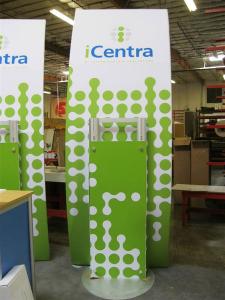 Custom Counters with Locking Storage Doors. Also ECO-11C Storage Counter, (2) ECO-12K iPad Kiosks -- Image 3