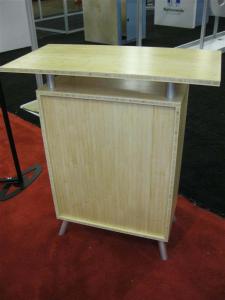 eSmart ECO-2C Counter Constructed from Bamboo with Lockable Storage -- Image 3