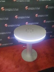 MOD-1432 Bistro Table Charging Station with (8) USB Ports and LED Perimeter Lights -- Image 2