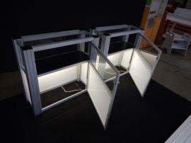 RENTAL: (2) RE-502 Display Cases with Lighting and Locking Door -- Image 3