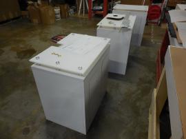 Custom LTK-1121 Pedestals with Shelf and Locking Door -- Image 2