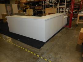 Custom Modular Euro LT Counter with Locking Storage and Internal Shelves -- Image 2