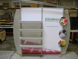 Modified eSmart ECO-2079 with 10x10 Conversion Kits, SEG Fabric Graphics, Shelves, ECO-5C Counter and Custom LED Lighting -- Image 6