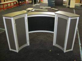 ECO-38C Reception Counter with Locking Storage