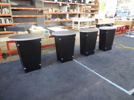 (4) LTK-1001 Portable Tapered Pedestals