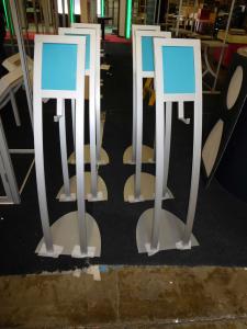 Custom Umbrella Display Stands with Signage Holder