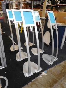 Custom Umbrella Display Stands with Signage Holder