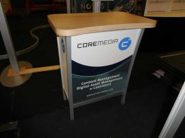 MOD-1300 Modular Pedestal with Graphic Insert