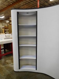 Quadro Pop Up Modified QD-117 with Shelves and Lights