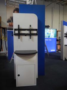 RENTAL:  Custom Kiosks with Locking Doors and Large Monitor Mounts