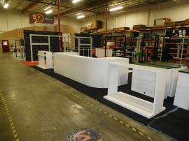 Custom Wood Fabrication Counters and Product Demo Stations