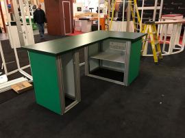 SuperNova Backlit Counters with Locking Storage