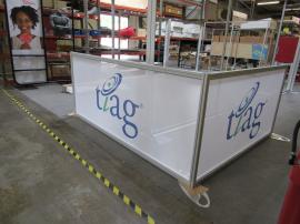 ecoSmart Custom Sidewall with SEG Scrim Fabric and Engineered Aluminum Extrusion