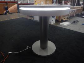 RENTAL: RE-704 Charging Station Table with Top Surface Graphic and LED Perimeter Lights