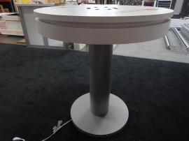 RENTAL: RE-704 Charging Station Table with Top Surface Graphic and LED Perimeter Lights