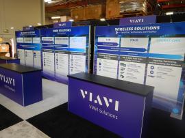 Rental Inline Exhibit with Gravitee Modular Wall Panels