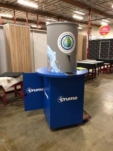 Custom Water Cooler with Graphics, Internal Storage and Pump