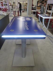 MOD-1472 Wireless/Wired Charging Table with Graphics and LED Perimeter Accent Lights