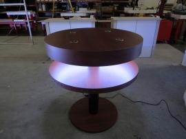 Modified MOD-1468 Wireless Charging Bistro Table with LED Lights