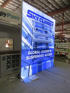 Custom SuperNova Single-sided Lightbox (10 ft. W x 12 ft. H) with SEG Backlit Fabric Graphics