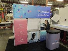 FG-114 Quadro FGS Pop-up with Graphics and Shelf