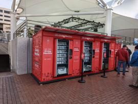 Outdoor Kiosk Using ClassicMODUL Engineered Aluminum Extrusion -- View 1