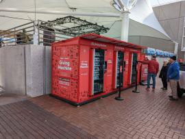 Outdoor Kiosk Using ClassicMODUL Engineered Aluminum Extrusion -- View 2