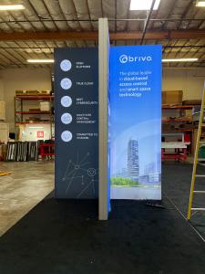 Super Nova Lightbox Tower with SEG Fabric Graphics -- View 4