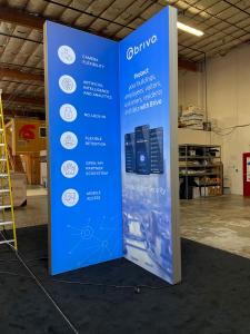 Super Nova Lightbox Tower with SEG Fabric Graphics -- View 5