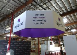 Custom Aero Overhead Hanging Sign:  10 ft. x 42" H