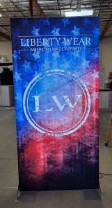 MOD-1617 SuperNova Single-sided Lightbox with SEG Fabric Graphics and an Aluminum Extrusion Frame