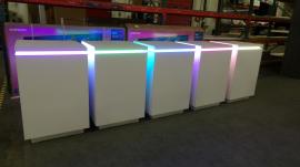 (5) MOD-1593 | RE-1575 Custom Counters with Programmable RGB Lights and Locking Storage -- View 2