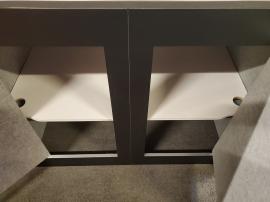 (11) Custom Modular Workstations with Monitor Mounts -- View 5