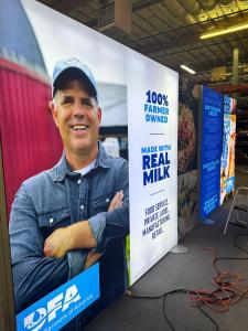 RENTAL: Inline Design with (2) 96" Wide x 95" High Double-Sided Lightboxes -- View 2